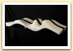 Balcone - 2007 Dinamica d'Acqua - marmo nero carso cm 140x35x20 (1).JPG
