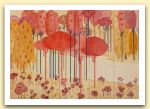 Miriam Bizioli 6, stilizzazione di una foresta, acquerello.jpg