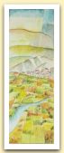 Miriam Bizioli, paesaggio (bozzetto), acrilico su tavola.jpg