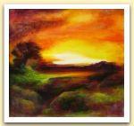 Clementina Macetti  tramonto, acrilico su tavola.jpg