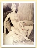 Hermes-phrodite lunaire IV, 1991 Tecnica mista su carta, cm .jpg