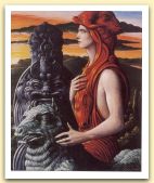 Ritratto dell`Artista col suo Demone, 1983 Olio su tela,cm 1.jpg