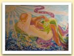 L.M.B.-tritone e sirena in love-2007-olio su tela-cm 80x120.JPG