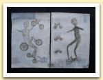 1-Ciclisti, 30x42, tecnica mista su carta. 2007- 68.jpg
