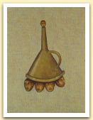 11-Bajo el embudo, acrilici, pigmanti su tela, 70x50 cm. 2003.jpg