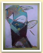 37-Personaggio alato, tecnica mista su cartone, 34x27 cm. 1984.jpg