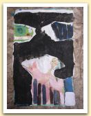 12-Bambino, tecnica mista su carta amate, 40x28,50 cm. 1983.jpg