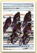 COSIMO CIMINO, Ciclisti, Collage, 2007.JPG