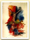 Franco Montemaggiore, Le Marie, acquerello su carta Conti, cm 100x70, 2000.jpg