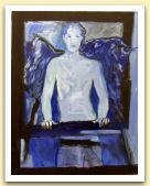 Franco Nocera, Il mio angelo custode, olio su tela, cm 90x70, 2000.jpg