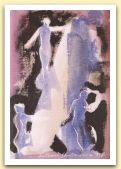 Trancia di tessuto mediterraneo I, 1999, tempera su carta Fabriano Roma, cm 24,5x16,5, collezione privata, Zurigo.jpg