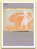 Dare III, Della donna con la rete, 2004, tempera e china su carta Fabriano Roma, cm 33x24.jpg
