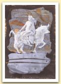 Dare, Di Europa, 2006, china e tempera su carta di vecchio registro, cm21x37, collezione privata, Zurigo.jpg